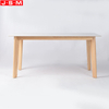 Nordic Breakfast Dining Table Furniture Modern Square Solid Wood Table