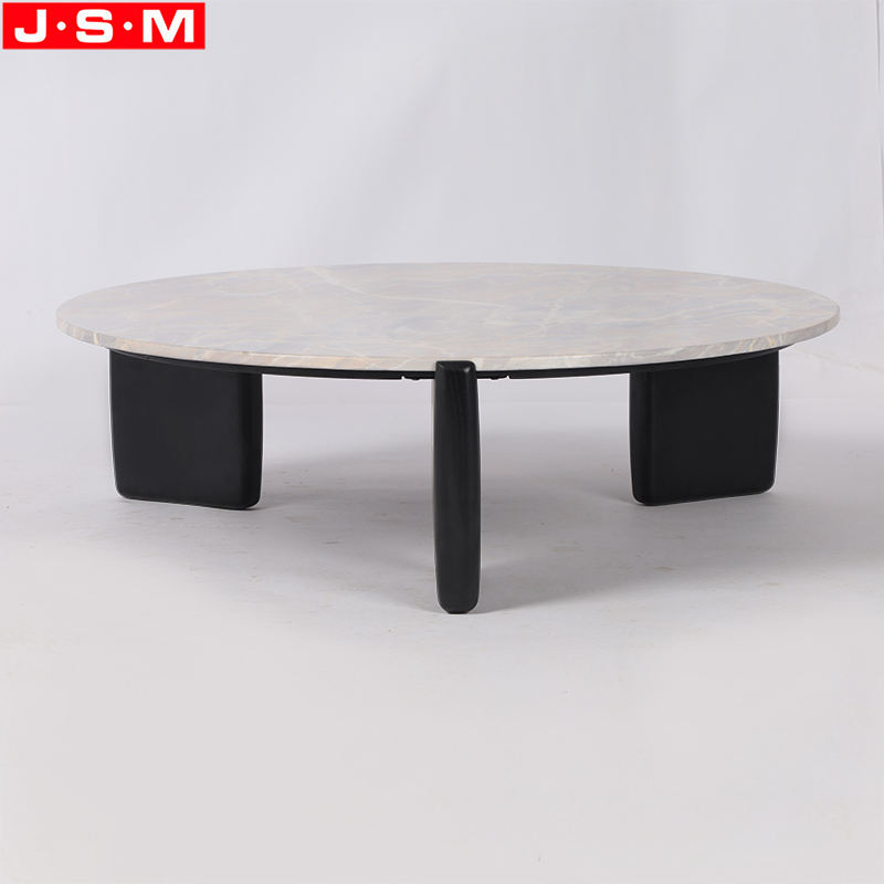 New Design Modern Home Decorative Artificial Marble Coffee Tea Table
