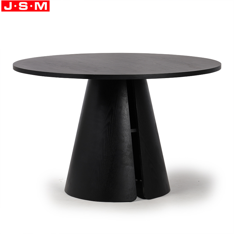Round Wooden Dining Table