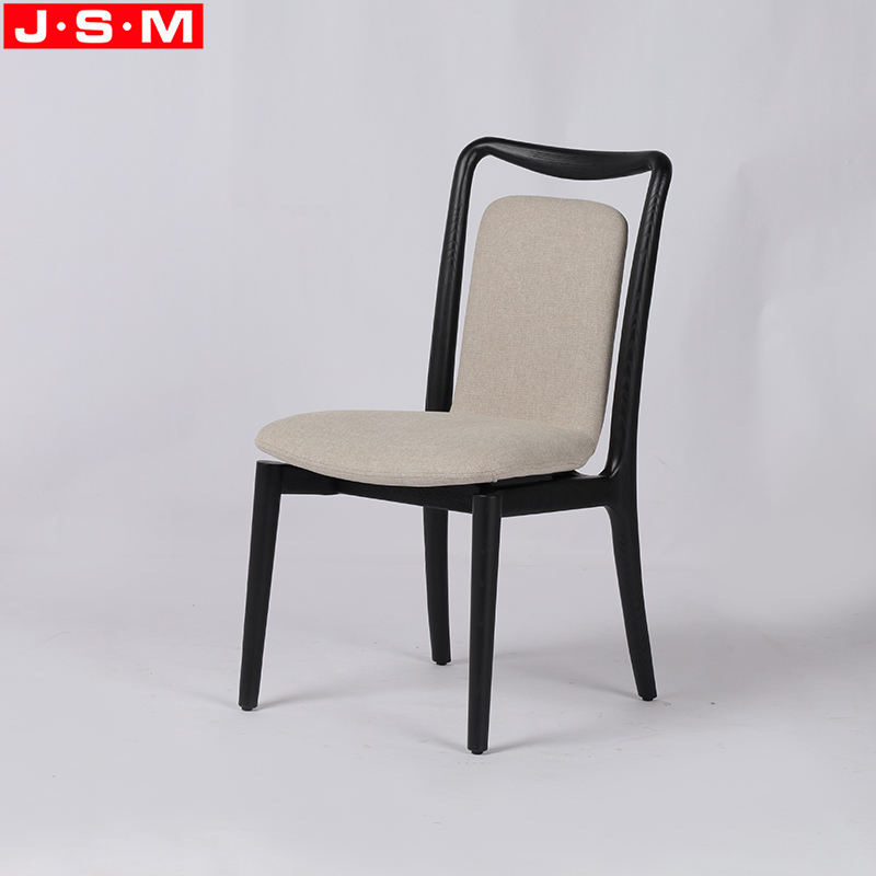 Home Leisure Modern Chairs Living Room Furniture Dining Chairs With Natural Wood Leg