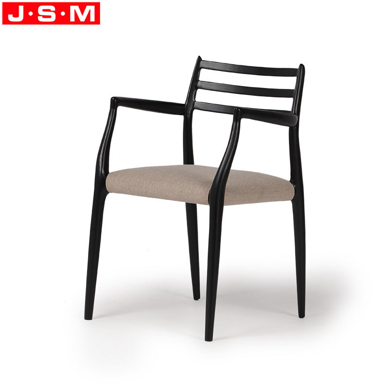 Top Quality Upholstered Cafe Restaurant Furniture Chair Leather Dining Chairs
