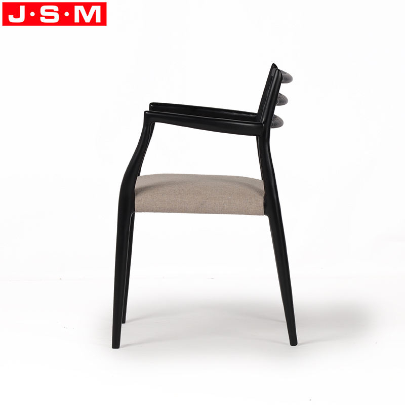 Top Quality Upholstered Cafe Restaurant Furniture Chair Leather Dining Chairs