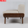 Modern Wooden Frame Loveseats Sofa Chair Upholstered Fabric Living Room Sofa