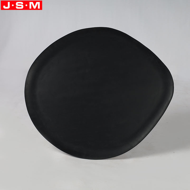OEM Modern Design Tea Table Furniture Wooden Tea Table Metal Base Coffee Table