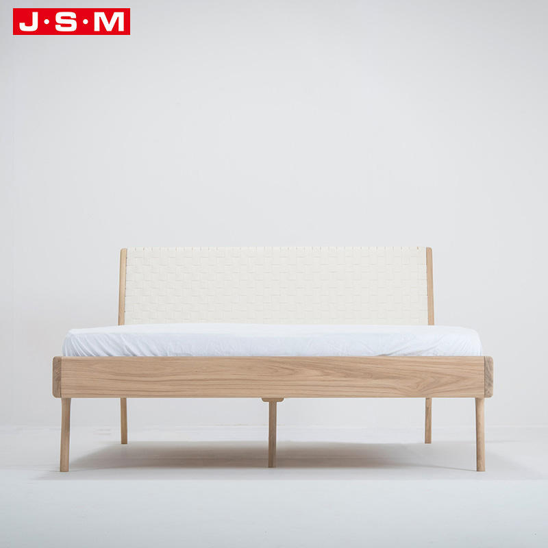 Luxury Modern Hotel Furniture Foam And Fabric Headboard Wooden Reclining Bed