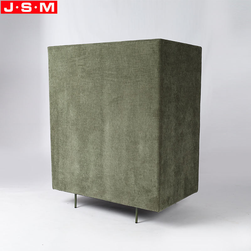 Home Furniture Cushion Seat Living Room Single Seat Metal Frame Sofa