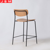 Home Kitchen High Seating Chair Modern Bar Stool Chair With Metal Legs