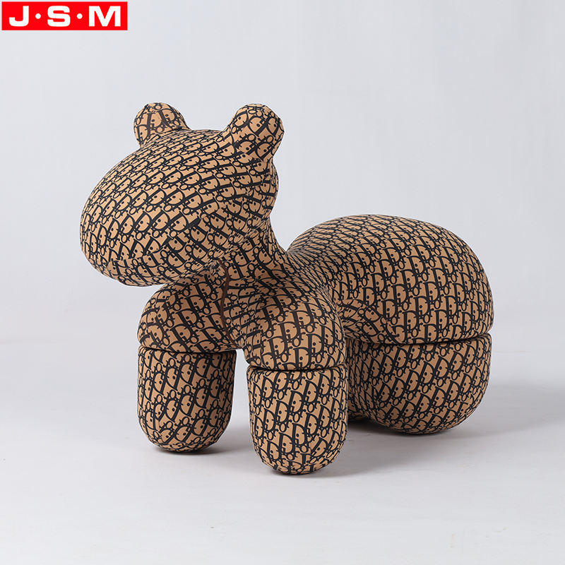 Hot Sale Animal Cute Kids Chair Leisure Single Pony Fabric Chairs