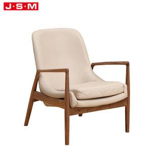 Good Price Furniture Wooden Living Room Upholstery Dining Armchair Leisure Chair