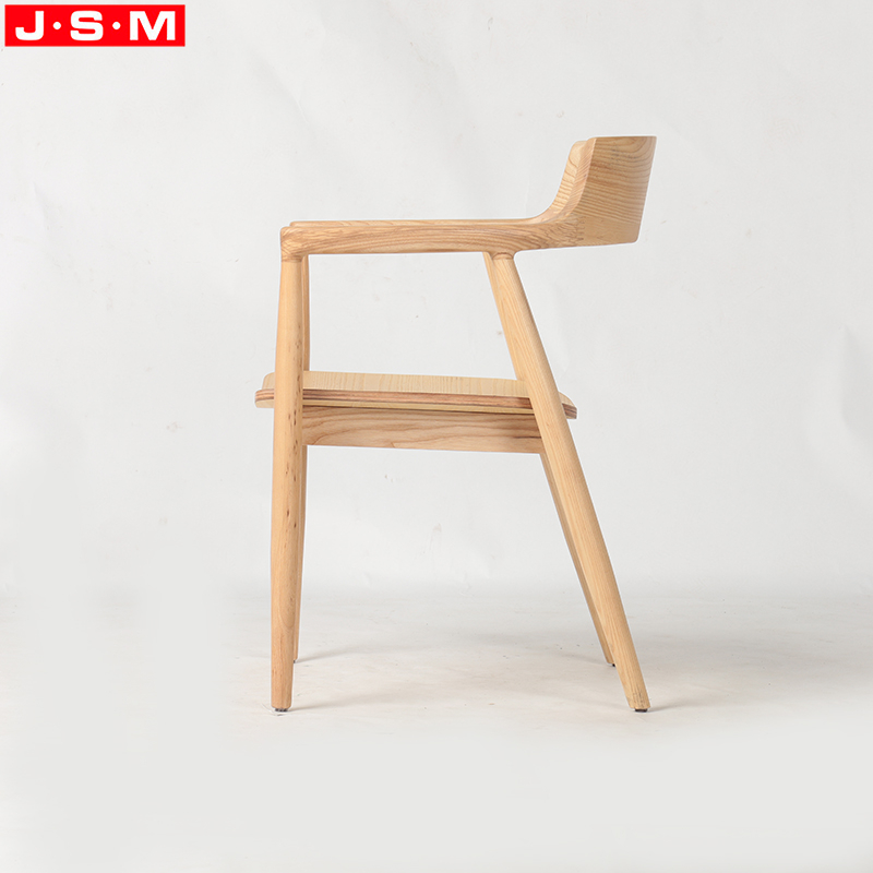 Home Furniture Custom Dining Room Linen Woven Chair Ash Timber Frame Restaurant Chair