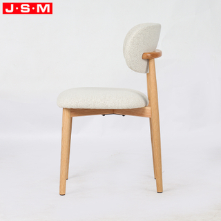 Cushion Seat Dining Chair Plywood Metal Frame Dining Chair Can Stackable Louis Chair