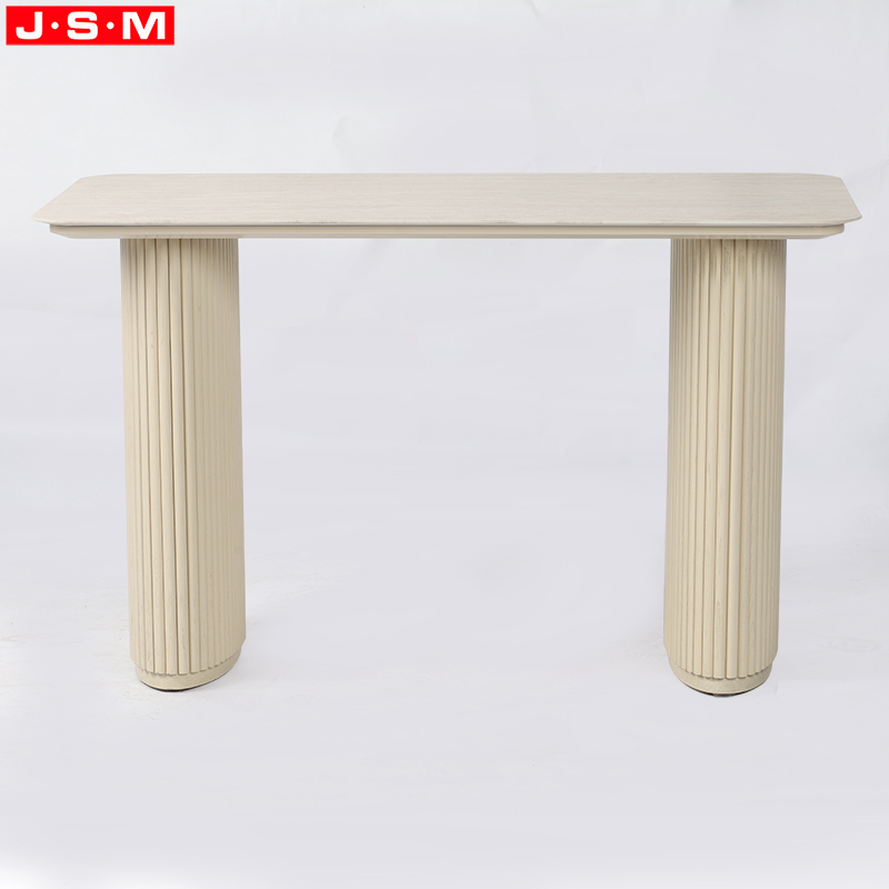 Ash Timber Leg Nordic Dinner Set Furniture Ash Wood Artificial Rattan Dining Table