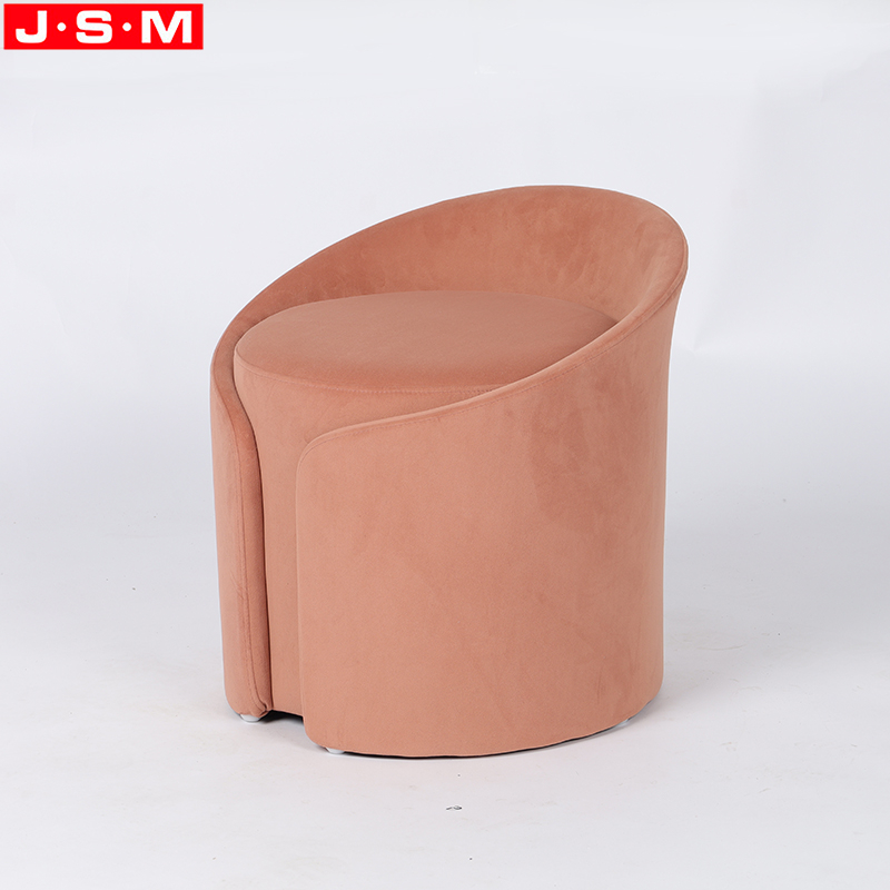 Ottoman Boho Moroccan Seat Footrest Luxury Living Room Furniture Home Fully Fabric Stool Ottoman