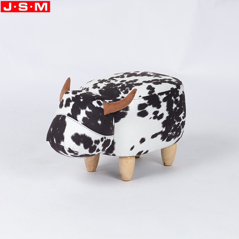 China Couch Ottoman Wooden Frame Fabric Stools Living Room Stool Home Stool Ottoman