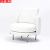 Outdoor Garden Armchair Wooden Frame With Foam And Fabric Furniture Armchair