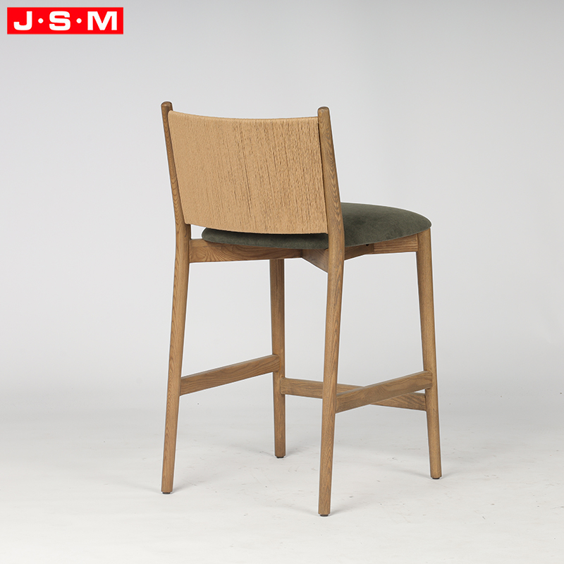Sillas Para bar Wooden Kitchen Stool Seat 66 cm High Stool Nordic Comfortable bar Chairs for Kitchen