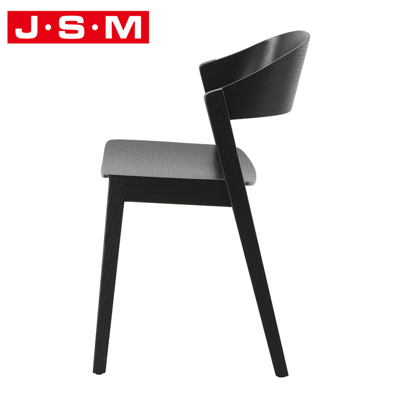 Plywood with Veneer Back And Seat Chairs Wooden Furniture Artificial Rattan Seat And Back Dining Chair