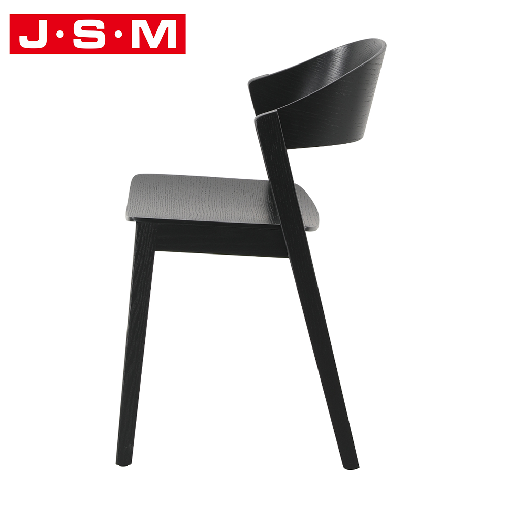 Plywood with Veneer Back And Seat Chairs Wooden Furniture Artificial Rattan Seat And Back Dining Chair