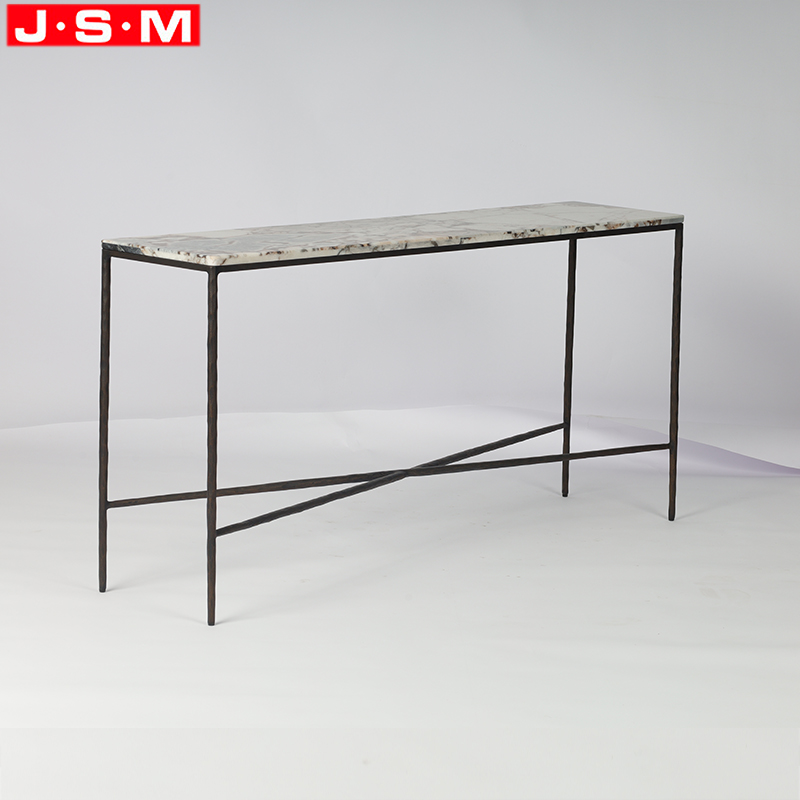 Modern Luxury Design Contemporary Stone Unique Rectangle Stone Top Coffee and Tea Table for Home Living Room Furniture