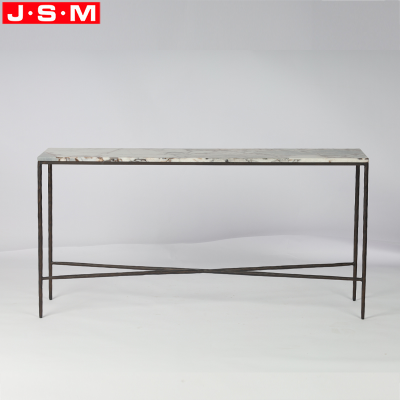 Modern Luxury Design Contemporary Stone Unique Rectangle Stone Top Coffee and Tea Table for Home Living Room Furniture