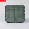 Cheap Simple Tufty Leather Furniture Recliner Living Room Italian Sofa Molded Foam with Fabric