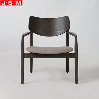 Living Room Cushion Fabric Armchair Accent Chair High Plywood Back with Veneer,cushion Seat