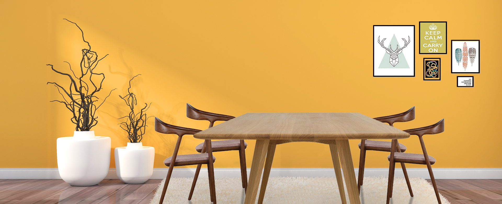 square dining room table