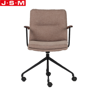 Fabirc or PU upholstery Chair Office Height Adjustable Original Design Simple Conference Office armrest with wood