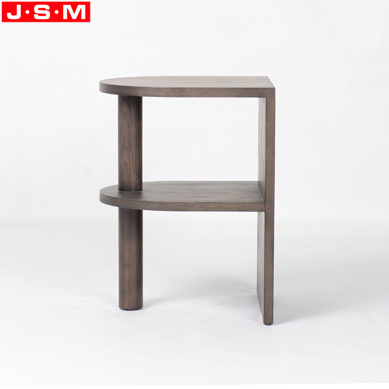Wholesale Simple Design Homes Gardens Round Side Table With Metal Supporting Ash Timber Frame