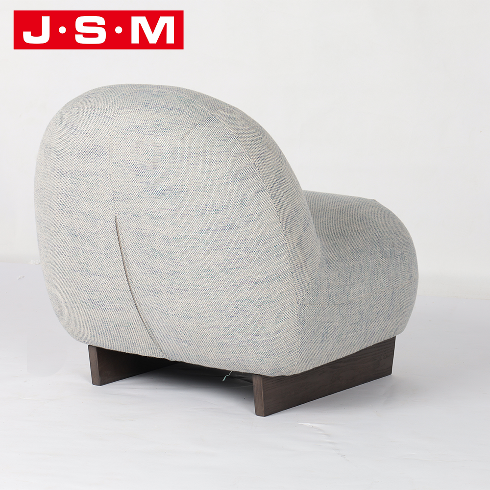 Wooden Frame with Foam And Fabric Leisure Chair Living Room Lounge Rocking Leisure Lounge Chair