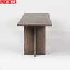 Plywood with Ash Veneer Carcase Living Room Upholstered Metal Legs Bench Fabric Seat Bench Chairs