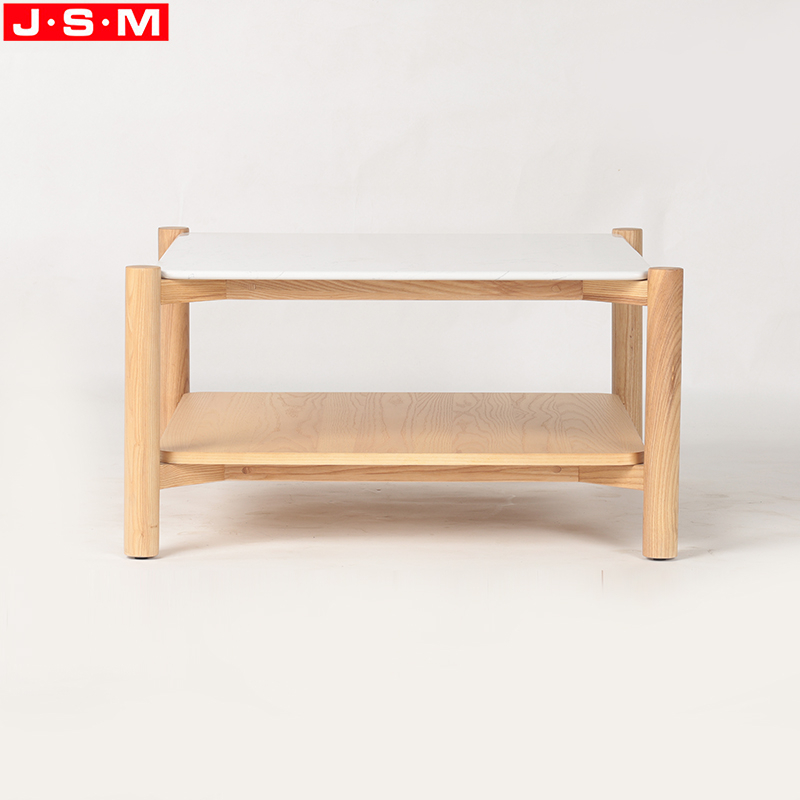 China Supplier Stone Top Coffee Table Simple Design Tea Table For Living Room