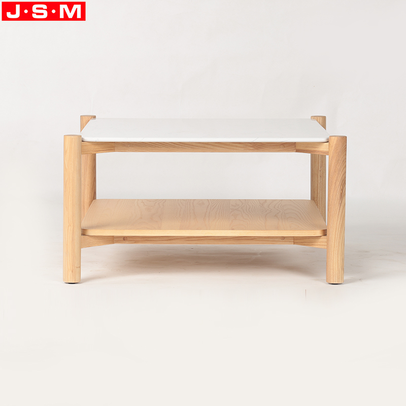 China Supplier Stone Top Coffee Table Simple Design Tea Table For Living Room