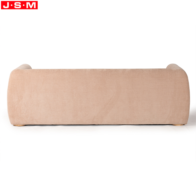 Customized Colors Villa Home Indoor Ash Timber Base Simple Design Sofa For Living Room