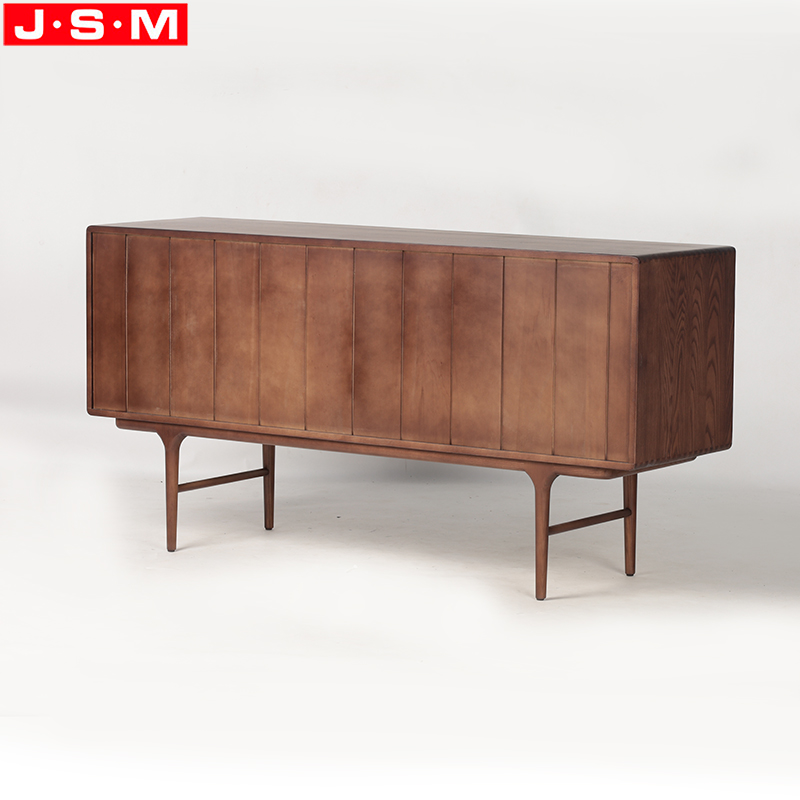 Good Quality Stand TV Cabinet Ash Timber Base Natural Wooden TV Cabinet For Living Room