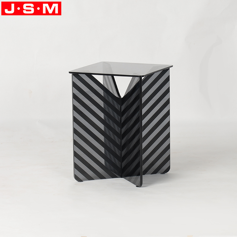 High Quality Indoor Furniture Modern Style Tempering Glass Tea Table For Living Room