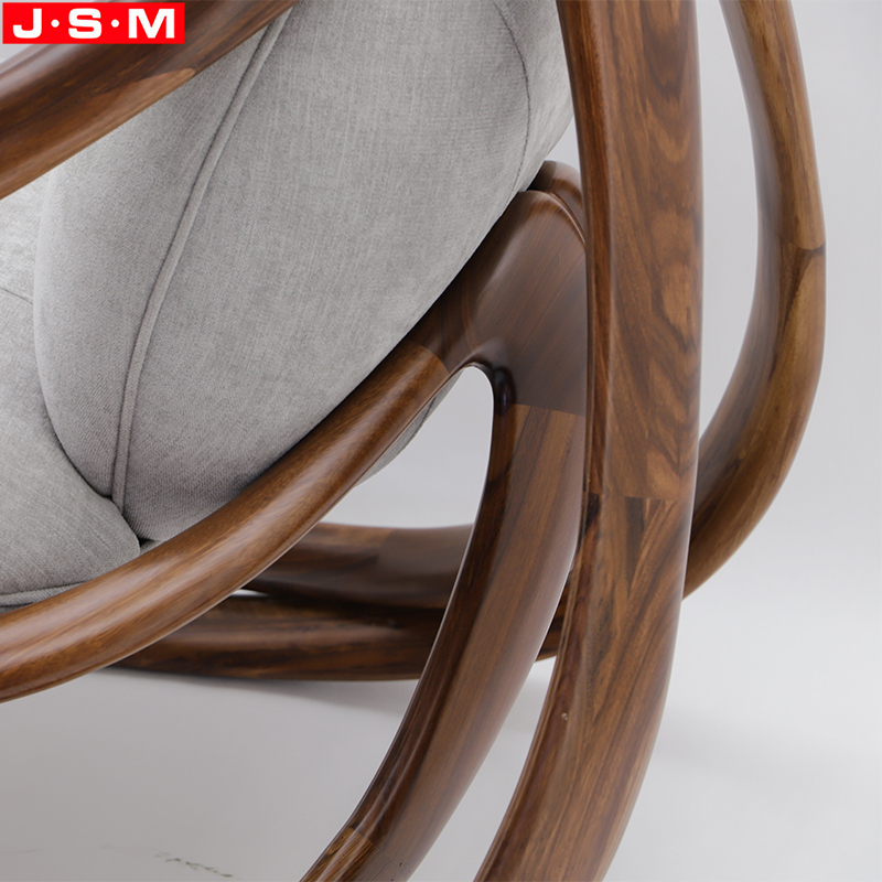 Home Decoration Nordic Modern Mould Foam With Fabric Leisure Armchair