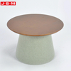 Good Quality Black Simple Veneer Top Living Wood Table Bubble Tea Coffee Design Table