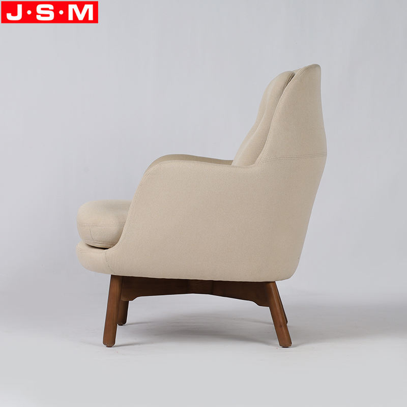 Armchair Italian Design Molded Foam Aluminium Alloy Base Living Room Leisure Chair