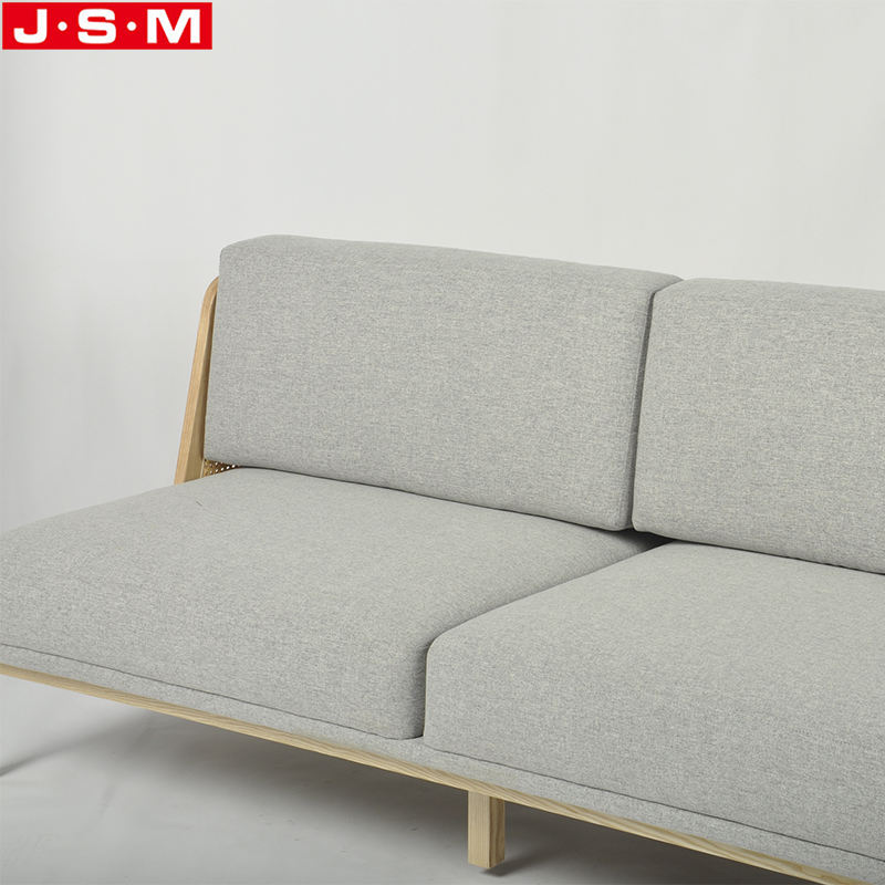 Fashion Design Home Furniture General Use Living Room Sofa Ash Timber Frame Home Sofa