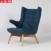 Wholesale Wooden Frame Leisure Chair Home Sofa Fabric Recliner Reclining Armchair