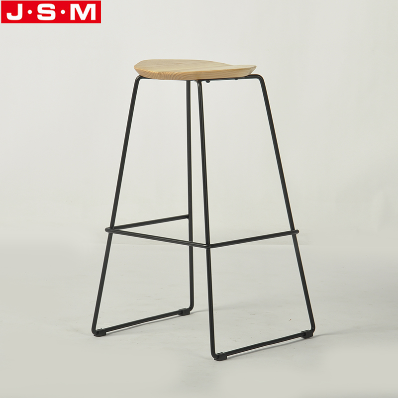 Metal Frame Bar Chair