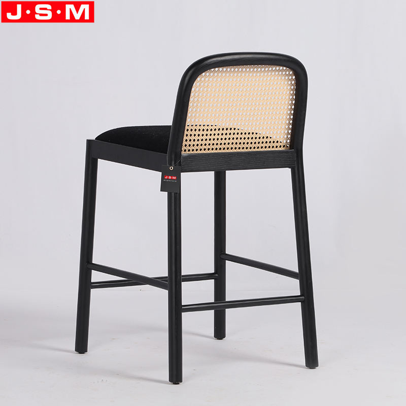 High Quality Fashionable Rattan Garden Bar Stools High Bar Chairs