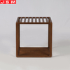 Square Coffee Table Ash Timber Frame Wood Table Side Table For Home Office