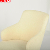 Commercial Arm Chairs Comfortable Office Sofa Drawing Room Armchair With Foam And Fabric