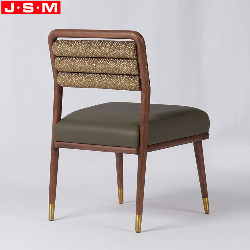 High Quality Upholstered High Soft Back Dining Chairs For Dining Room