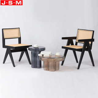 Italian Ash Timber Frame Armchair Living Room Modern Simple Restaurant Dining Chair