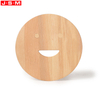 Living Room Modern Solid Wood Coffee Table Ash Wooden Round Side Table