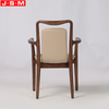New Arrival Indoor Dining Room Furniture Fabric Dining Chair For Hotel Restaurant Wooden Chair