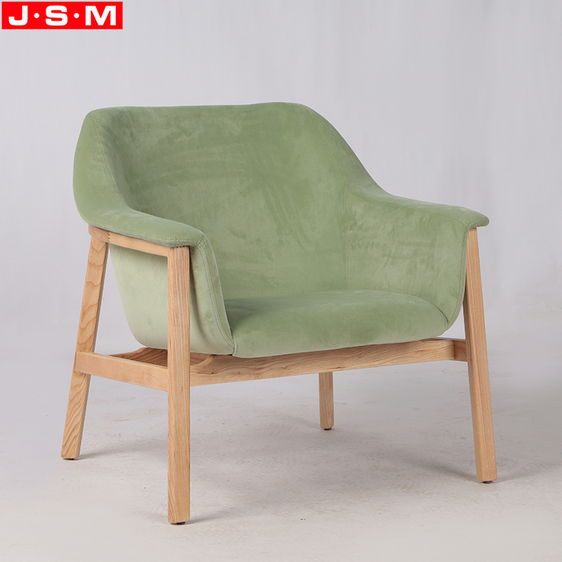 Timber Frame Fabric Armchair